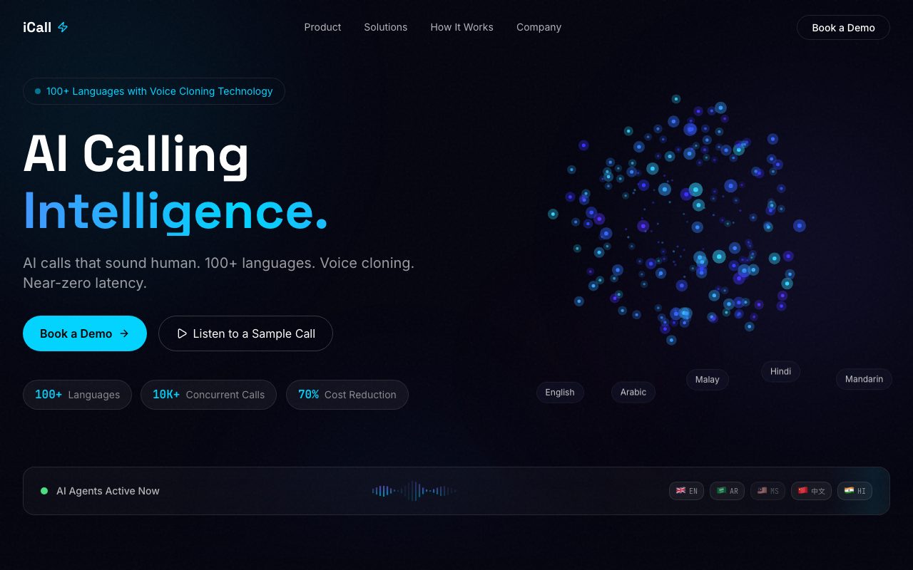 iCall, the AI calling platform
